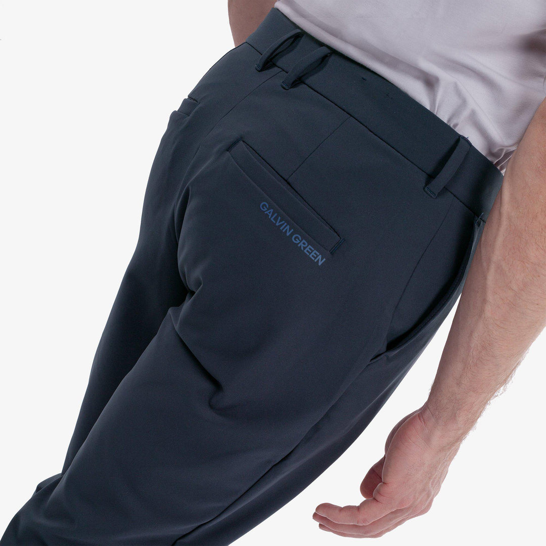 Nox is a Breathable golf pants for Men in the color Navy(6)