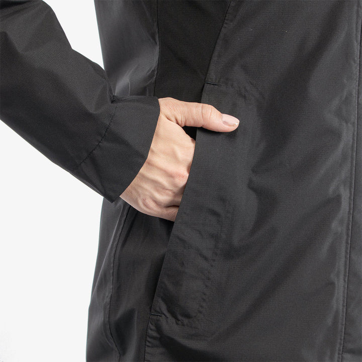 Holly is a Waterproof golf jacket for Women in the color Black(6)