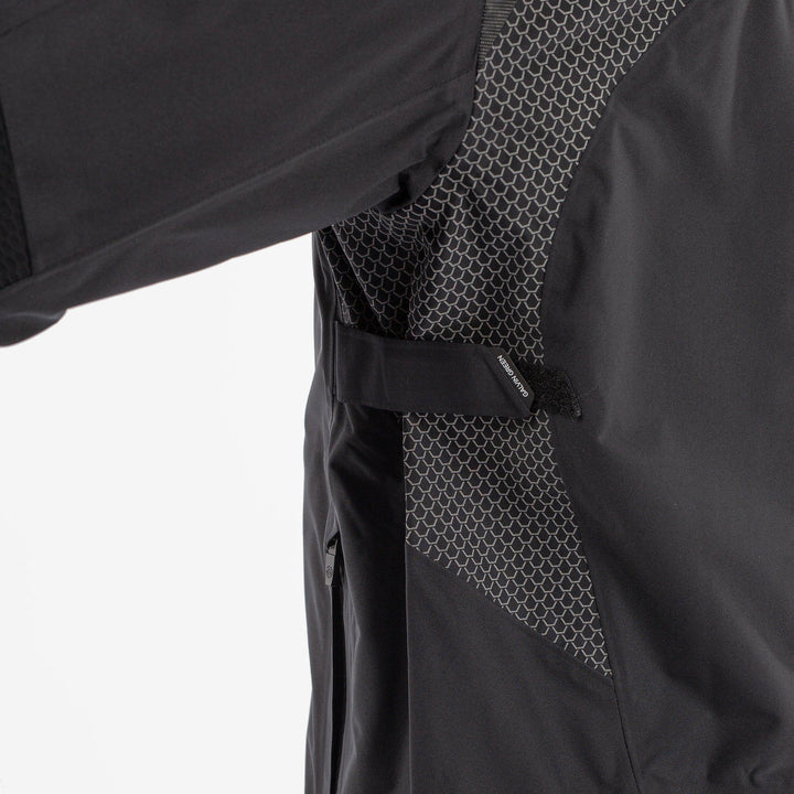 Action is a Waterproof golf jacket for Men in the color Black(5)