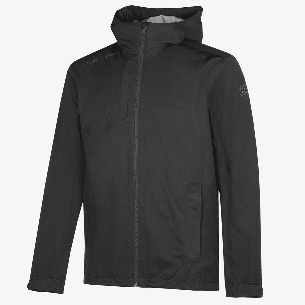 Amos is a Waterproof golf jacket for Men in the color Black(0)