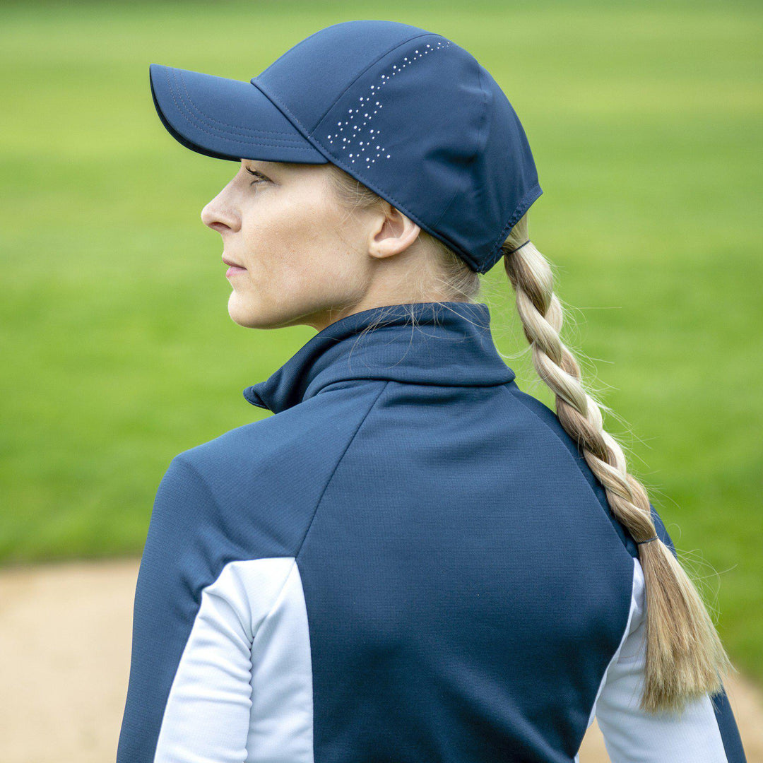 Davina is a Insulating golf mid layer for Women in the color Navy(4)