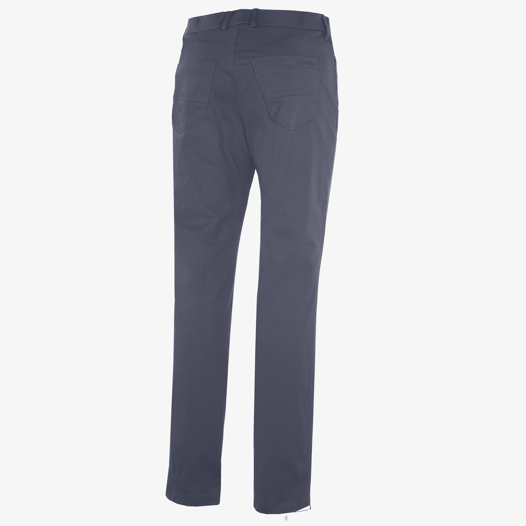 Norris is a Breathable golf pants for Men in the color Navy melange(7)