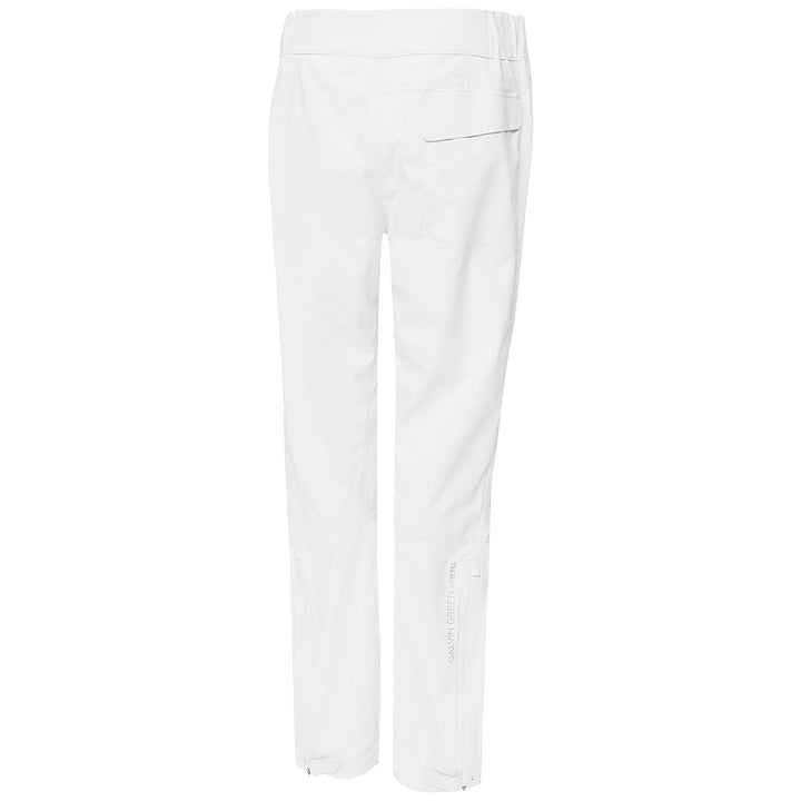 Alexandra is a Waterproof golf pants for Women in the color White(2)
