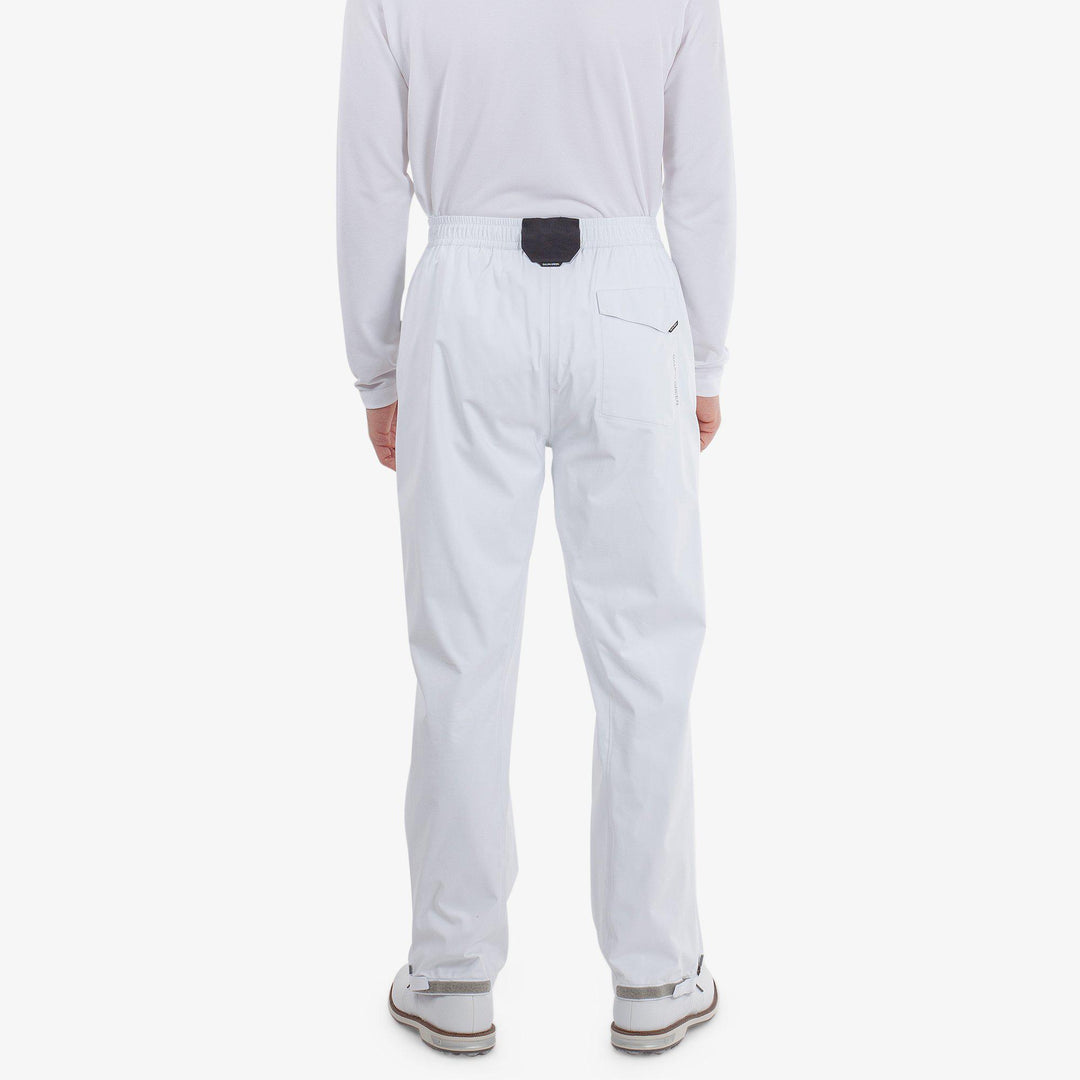 Arthur is a Waterproof golf pants for Men in the color White(5)