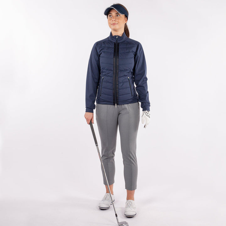 Lorelle is a Windproof and water repellent jacket for Women in the color Navy(5)