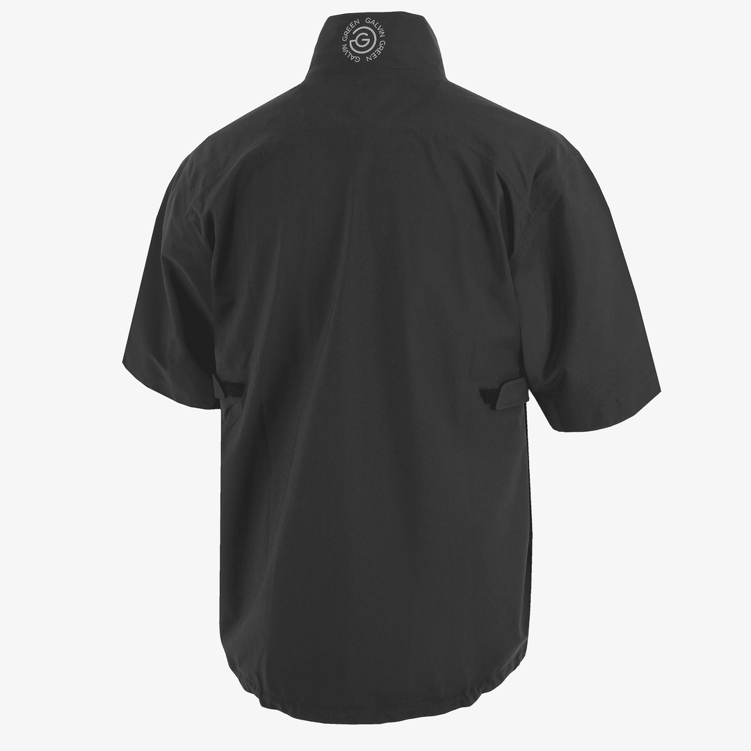 Axl is a Waterproof short sleeve golf jacket for Men in the color Black(7)