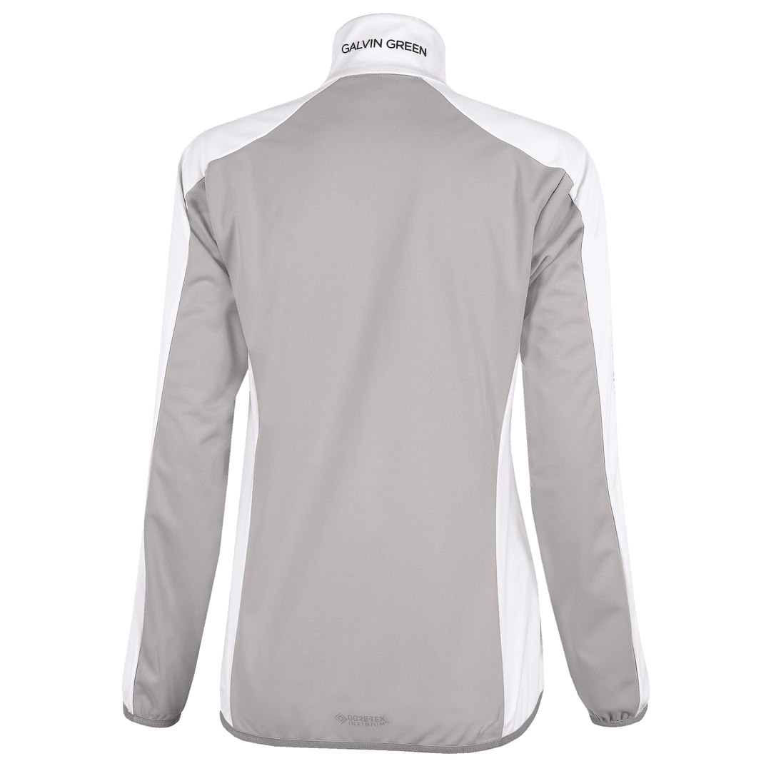 Leslie is a Windproof and water repellent golf jacket for Women in the color Forged Iron(2)