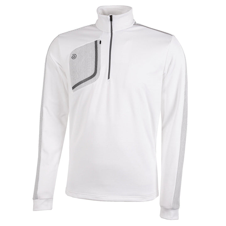 Dwight is a Insulating golf mid layer for Men in the color White(0)