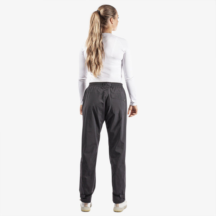 Alina is a Waterproof golf pants for Women in the color Black(7)