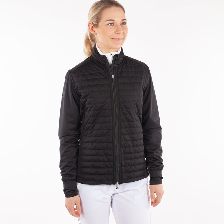 Lorene is a Windproof and water repellent golf jacket for Women in the color Black(1)