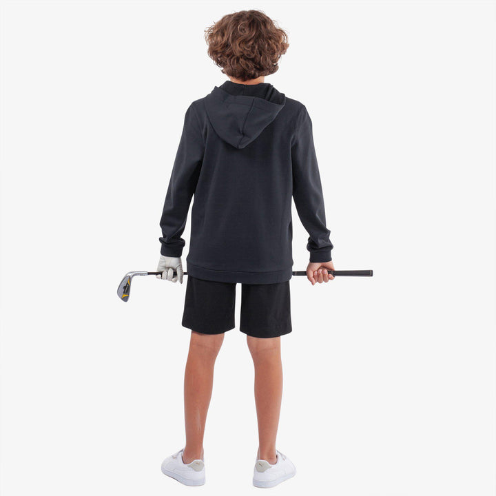 Rico is a Insulating golf sweatshirt for Juniors in the color Black(6)