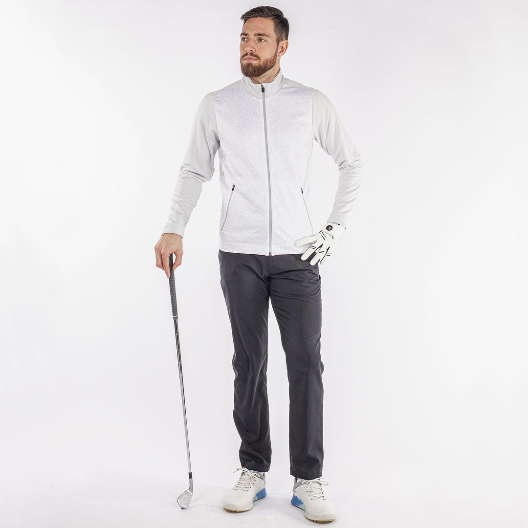 Dane is a Insulating golf mid layer for Men in the color White(3)