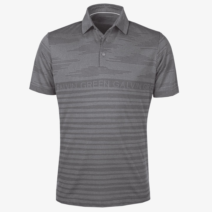 Maximus is a Breathable short sleeve golf shirt for Men in the color Sharkskin(0)