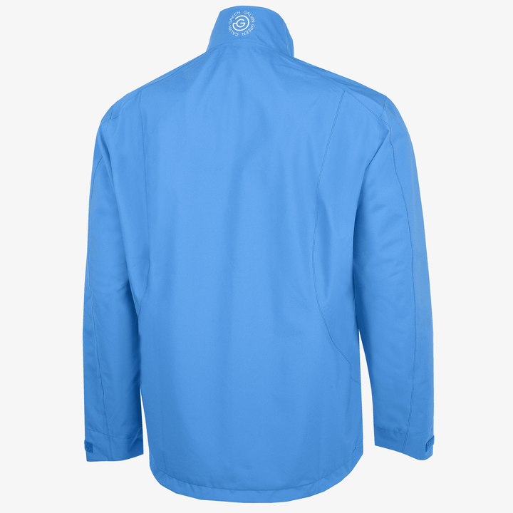 Arvin is a Waterproof golf jacket for Men in the color Blue/White(8)