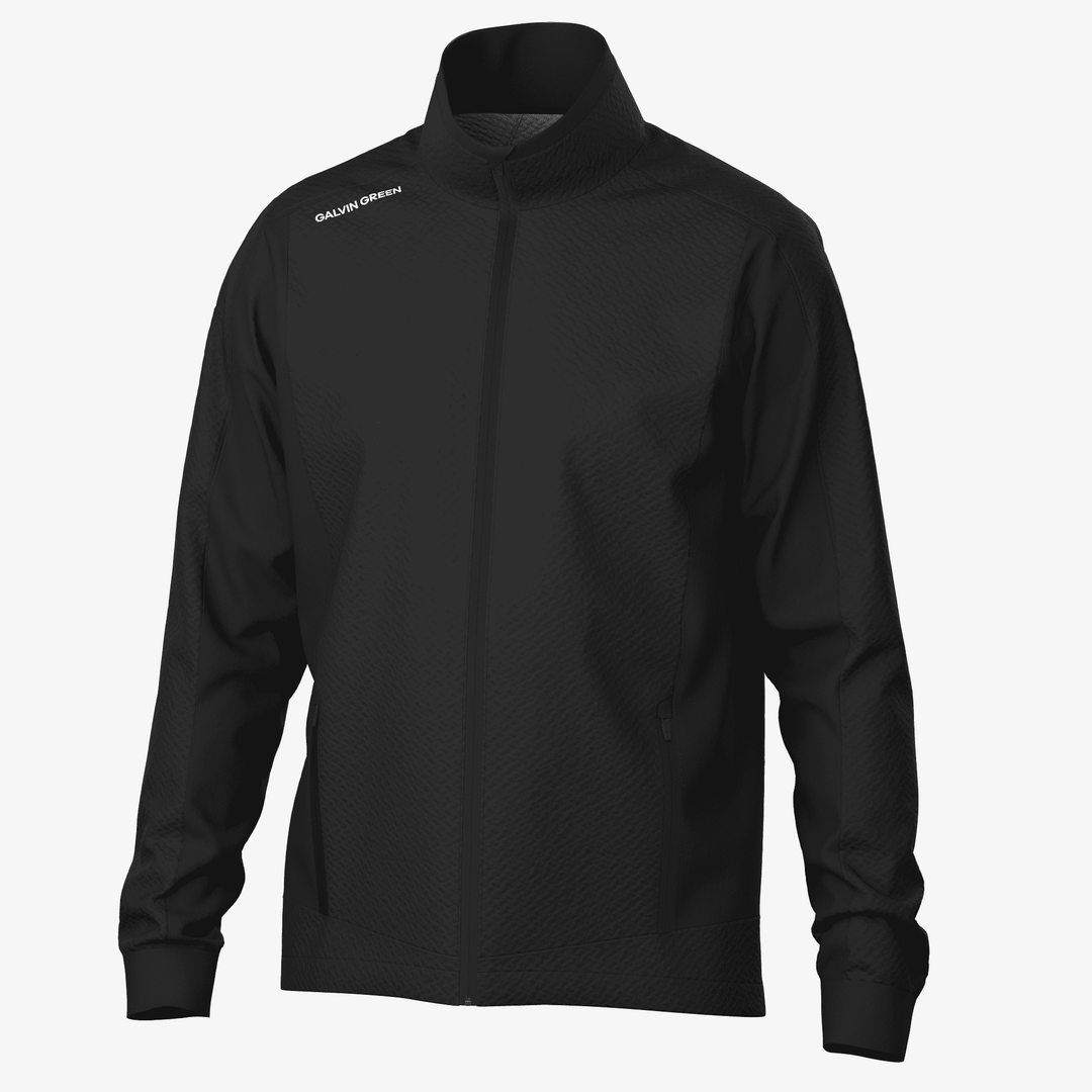 Galvin Green Lyndon Windproof and water repellent golf jacket Black XXL Golf Jacket Full Zip