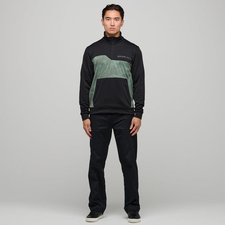 Diaz is a Insulating mid layer for Men in the color Duck Green/Black(2)