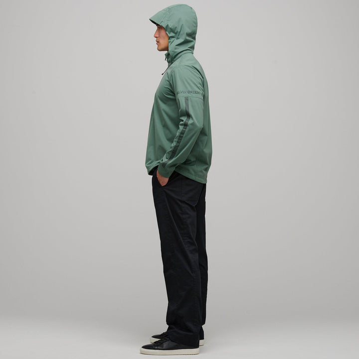 Luke is a Windbreaker jacket for Men in the color Duck Green(7)