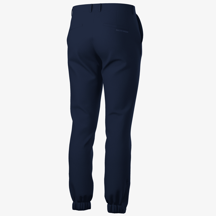 Nox is a Breathable golf pants for Men in the color Navy(8)