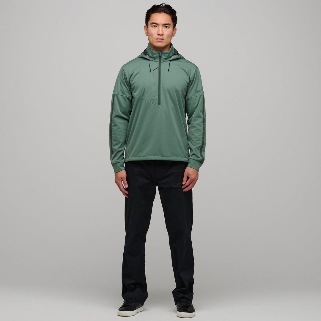 Luke is a Windbreaker jacket for Men in the color Duck Green(2)