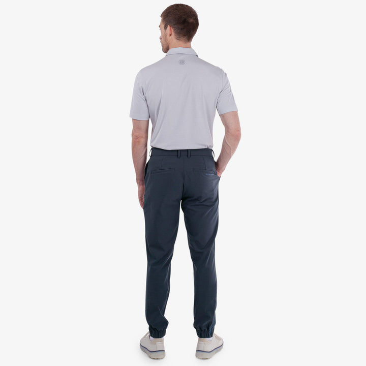 Nox is a Breathable golf pants for Men in the color Navy(7)